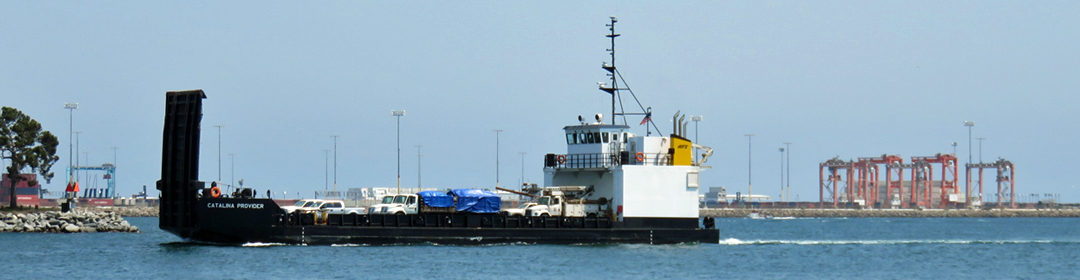Catalina Provider coming in to the Port of Los Angeles